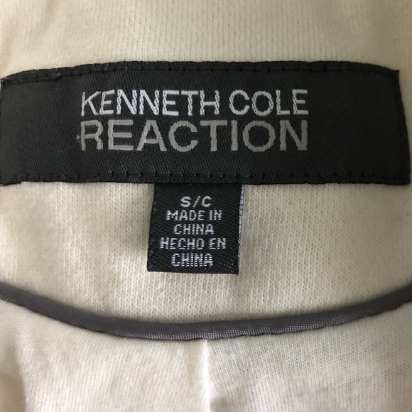 Kenneth Cole Reaction Cotton PeaCoat w/many detail - Picture 6 of 8
